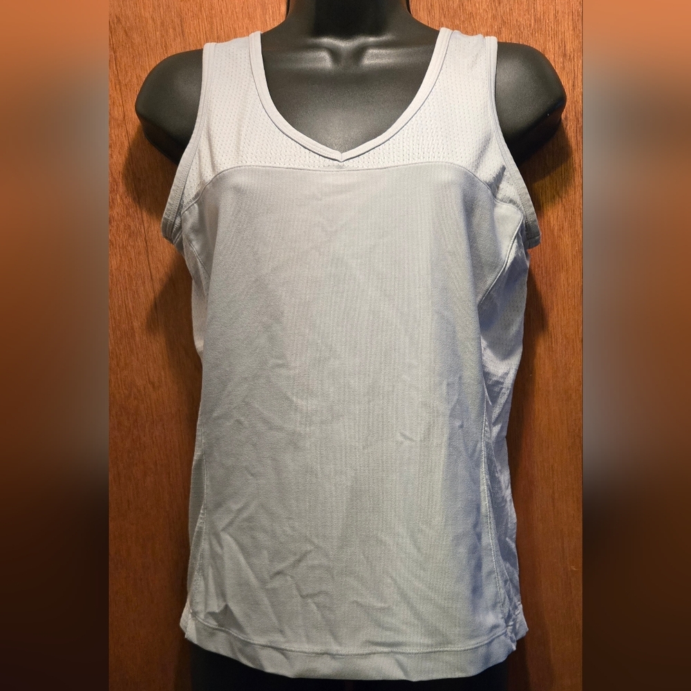 Lucy light blue/gray active tank szM long - Picture 2 of 7